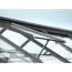 Verkleinertes Bild von Dachfenster für Gewächshäuser, Aluminium, anthrazit 61,6 x 57,3 cm