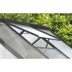 Dachfenster für Gewächshaus 'Calypso' Aluminium anthrazit 73,6 x 57,3 cm