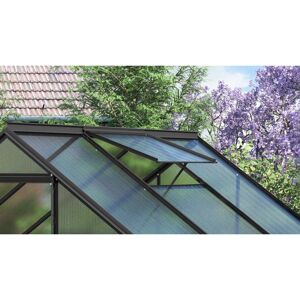 Dachfenster für Gewächshaus 'Calypso' Aluminium anthrazit 73,6 x 57,3 cm