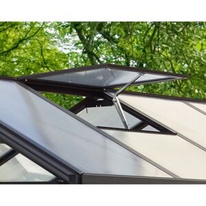 Dachfenster für Gewächshaus 'Zeus' Aluminium schwarz 73 x 70 cm