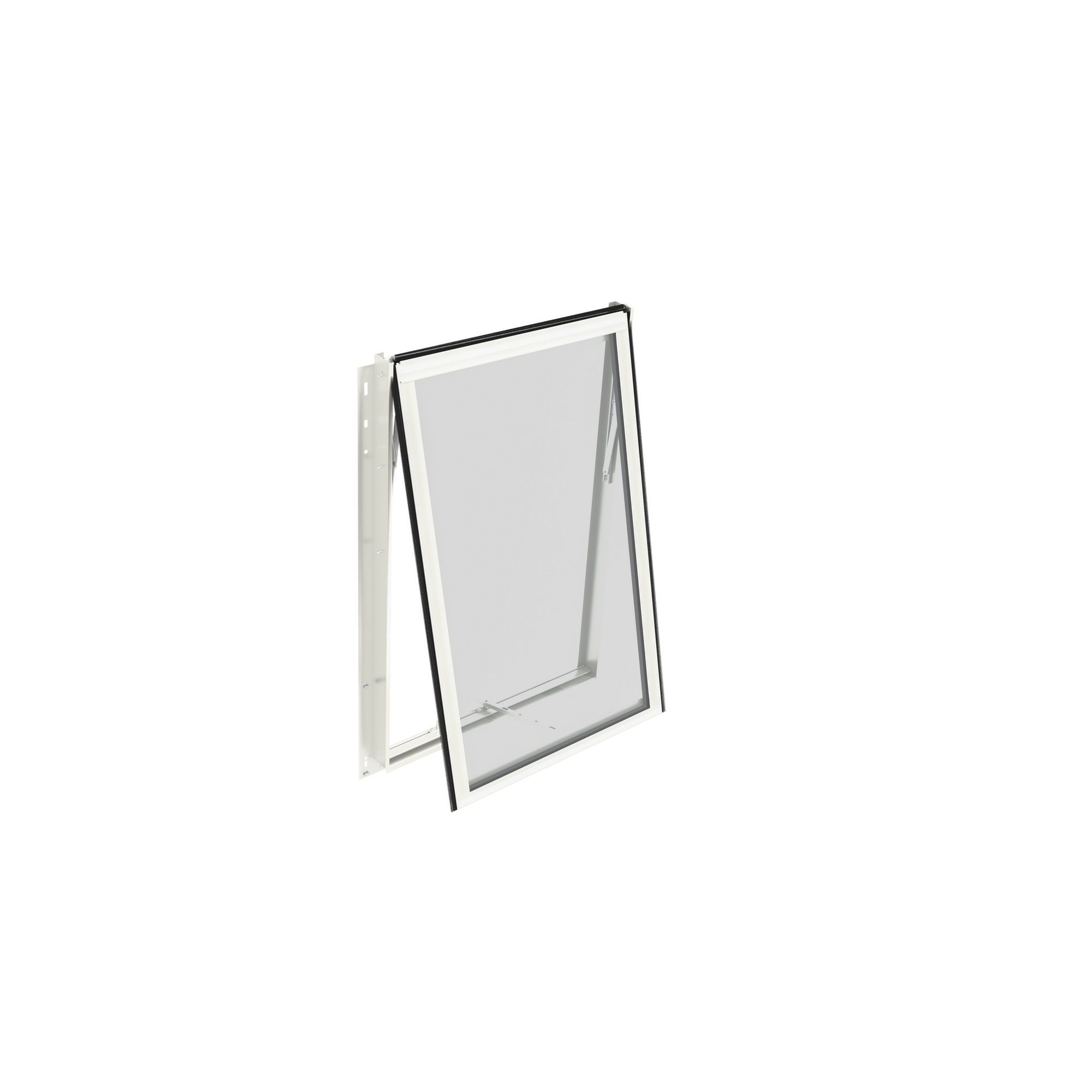 Seitenfenster für Gewächshaus 'Athena/Aphrodite' weiß 87,6 x 55,4 cm + product picture