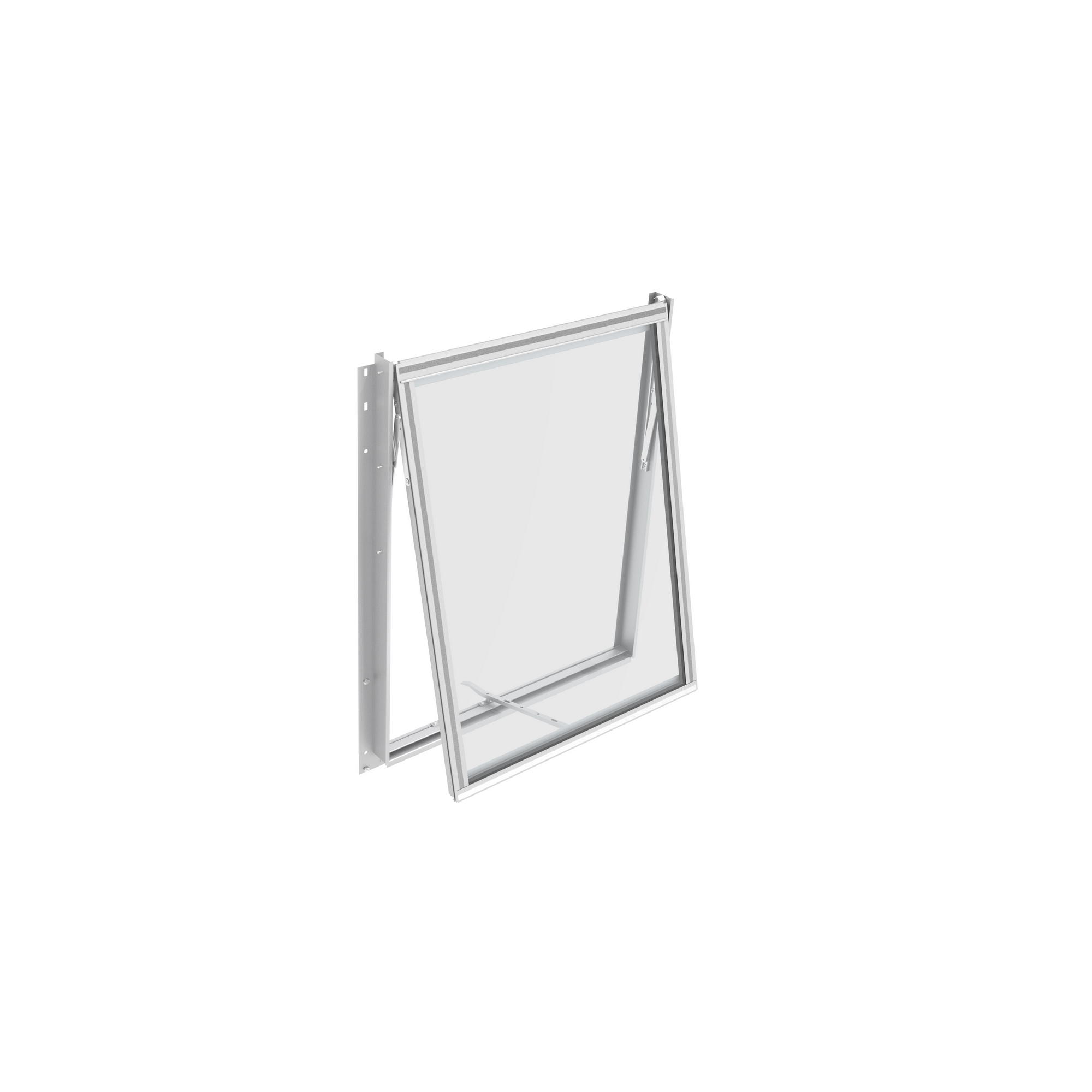 Seitenfenster für Gewächshäuser 'Zeus Comfort/Fortuna' aluminiumfarben + product picture