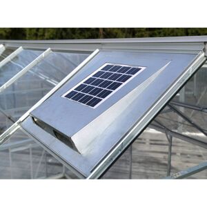 Solar-Dachventilator für Gewächshäuser 61 x 55,9 x 5,5 cm