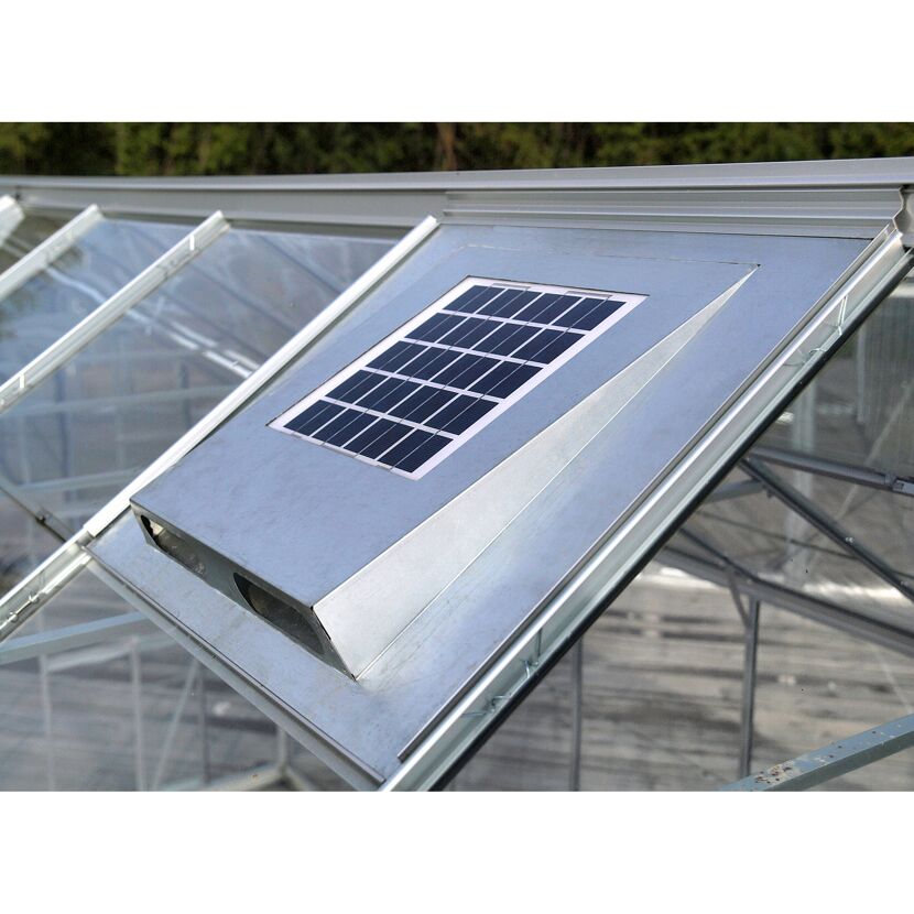 Solar-Dachventilator für Gewächshaus