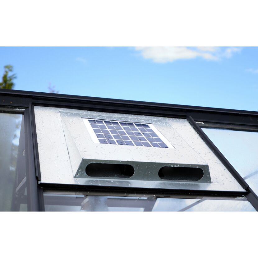 Solar-Dachventilator mit Solarmodul