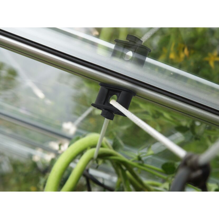 Universalhalter mit Schnur für Pflanzen im Gewächshaus