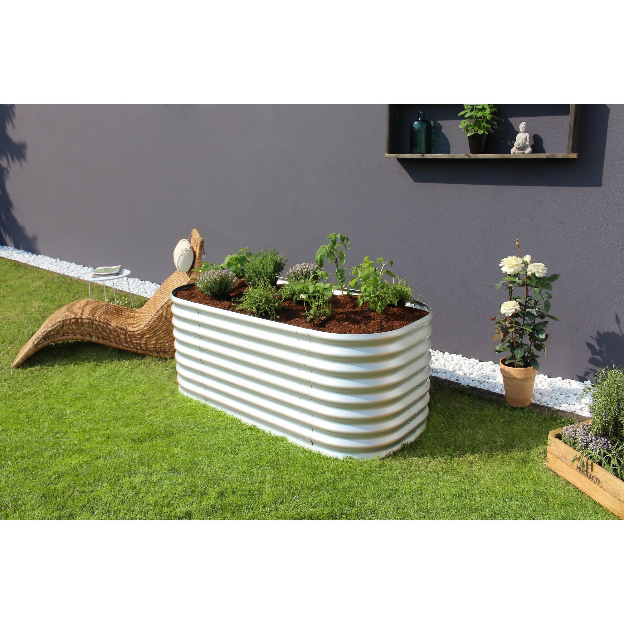 Hochbeet Vita 630, blank