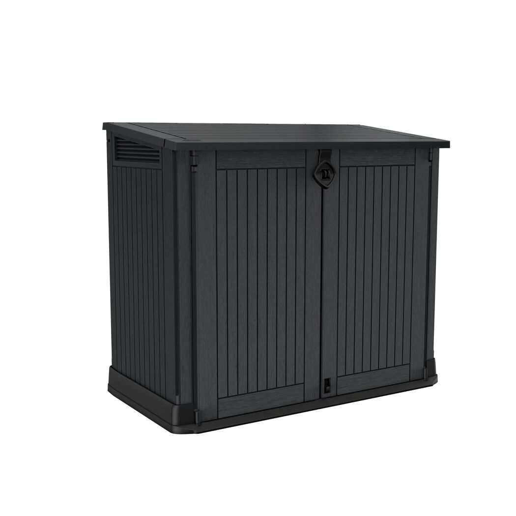 Schwarze Mülltonnenbox Store It Out PRIME