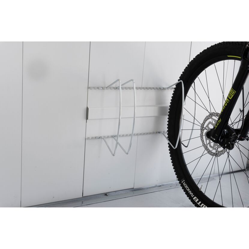 Fahrradhalterung an Wand