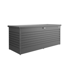 Aufbewahrungsbox 'FreizeitBox 200' dunkelgrau metallic 201 x 83 x 79 cm