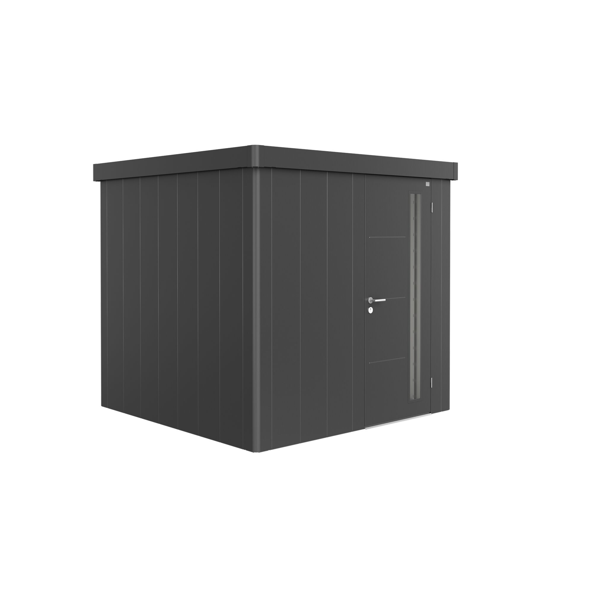 Gerätehaus dunkelgrau