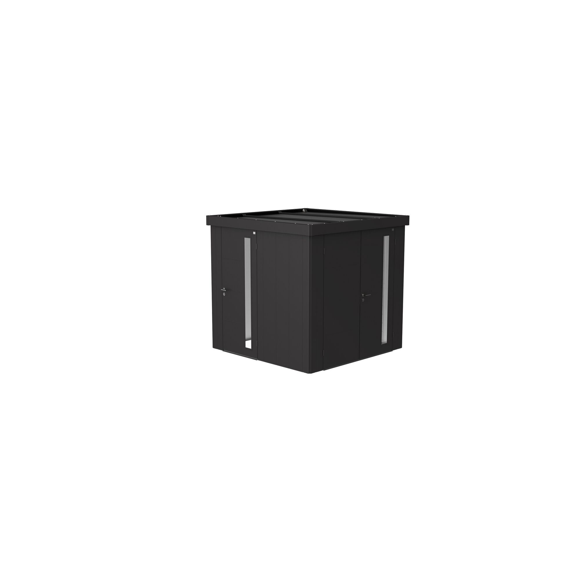 Schwarzes Gartenhaus Neo