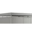 Gartenhaus 'CasaNova' 3 x 5 quarzgrau-metallic Einzeltür links