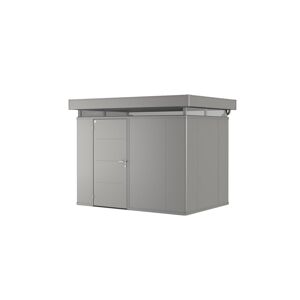Gartenhaus 'CasaNova' 3 x 2 quarzgrau-metallic Einzeltür links