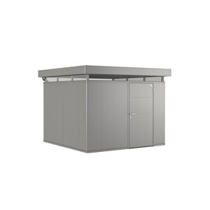 Gartenhaus 'CasaNova' 3 x 3 quarzgrau-metallic Einzeltür rechts