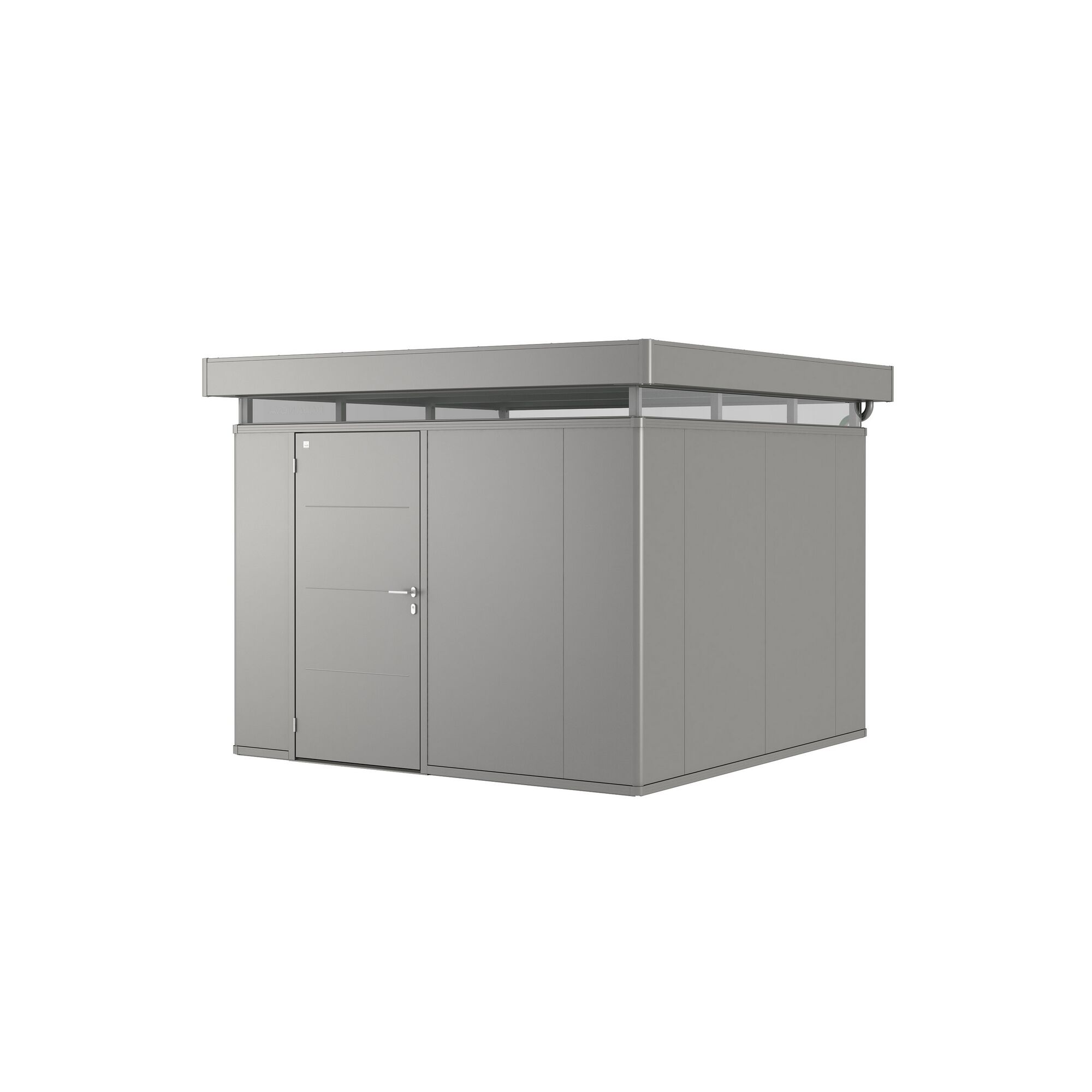 Gerätehaus CasaNova quarzgrau mit Tür
