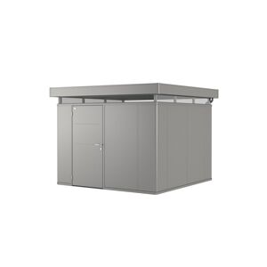 Gartenhaus 'CasaNova' 3 x 3 quarzgrau-metallic Einzeltür links