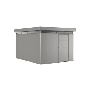 Gartenhaus 'CasaNova' 3 x 4 quarzgrau-metallic Einzeltür rechts