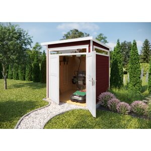 Gartenhaus '265' schwedenrot 235 x 239 cm