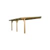 Holzcarport mit Pultdach