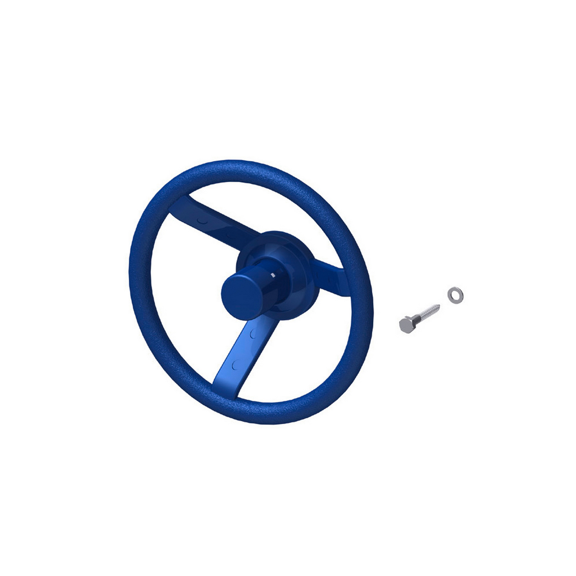 Lenkrad 'Winnetoo' blau, mit Hupe + product picture
