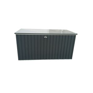 Gerätebox anthrazitfarben Metall 195 x 94,4 x 95 cm