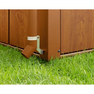 Regenfallrohr für Gerätehäuser golden oak bis 7 m²