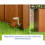 Verkleinertes Bild von Regenfallrohr für Gerätehäuser golden oak bis 7 m²