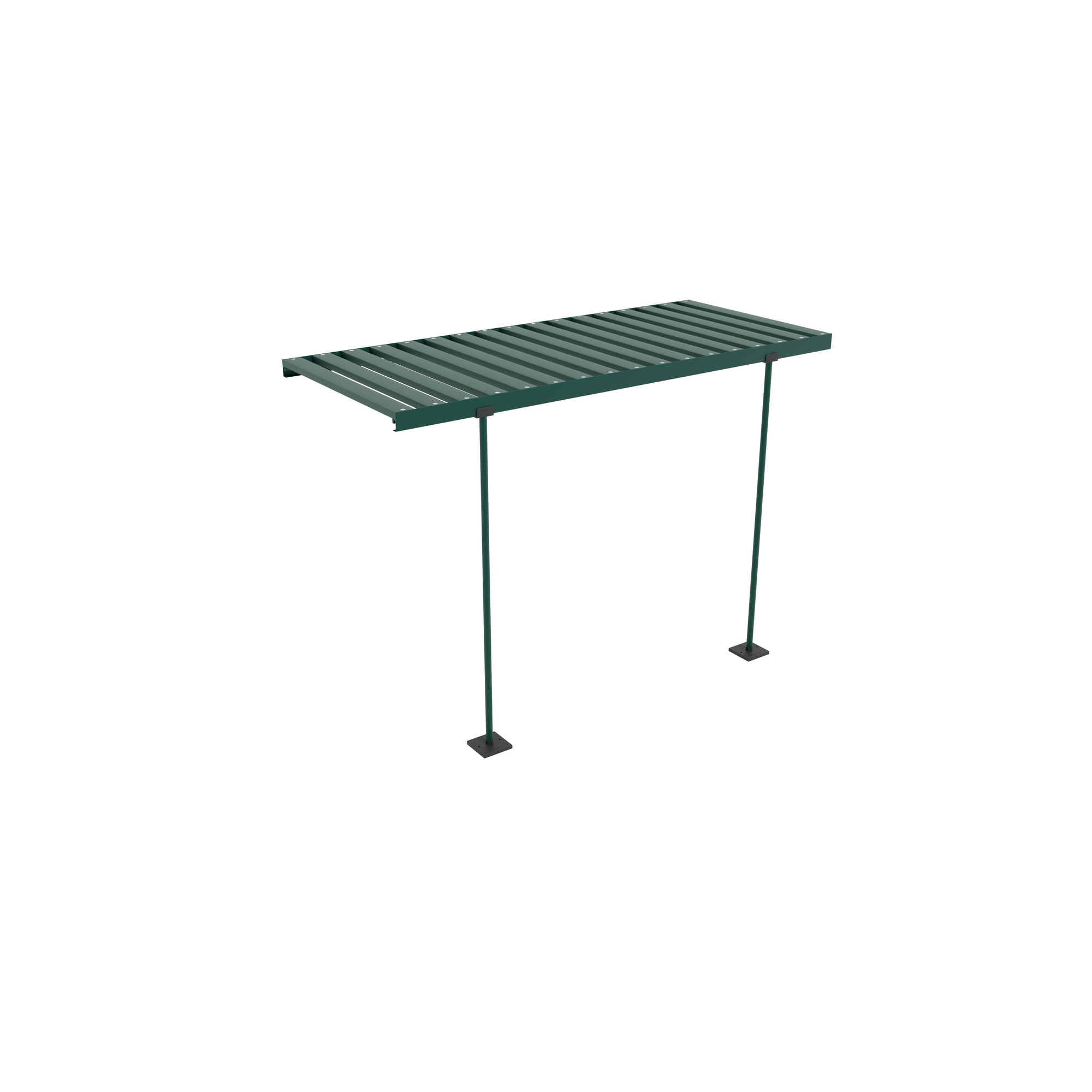Abklappbarer Alu-Tisch für Gewächshäuser smaragd + product picture
