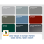 Farbpalette mit verschiedenen RAL-Farben