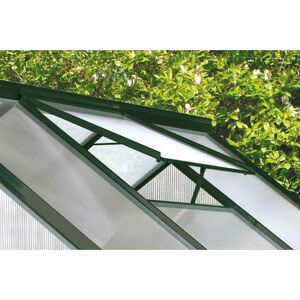 Alu-Dachfenster für Gewächshaus 'Calypso' grün 60,2 x 73,6 cm
