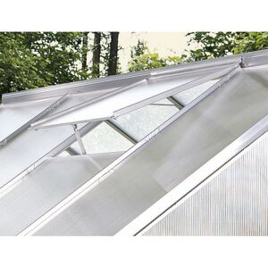 Dachfenster für Gewächshaus 'Calypso' alufarben 60,2 x 73,6 cm