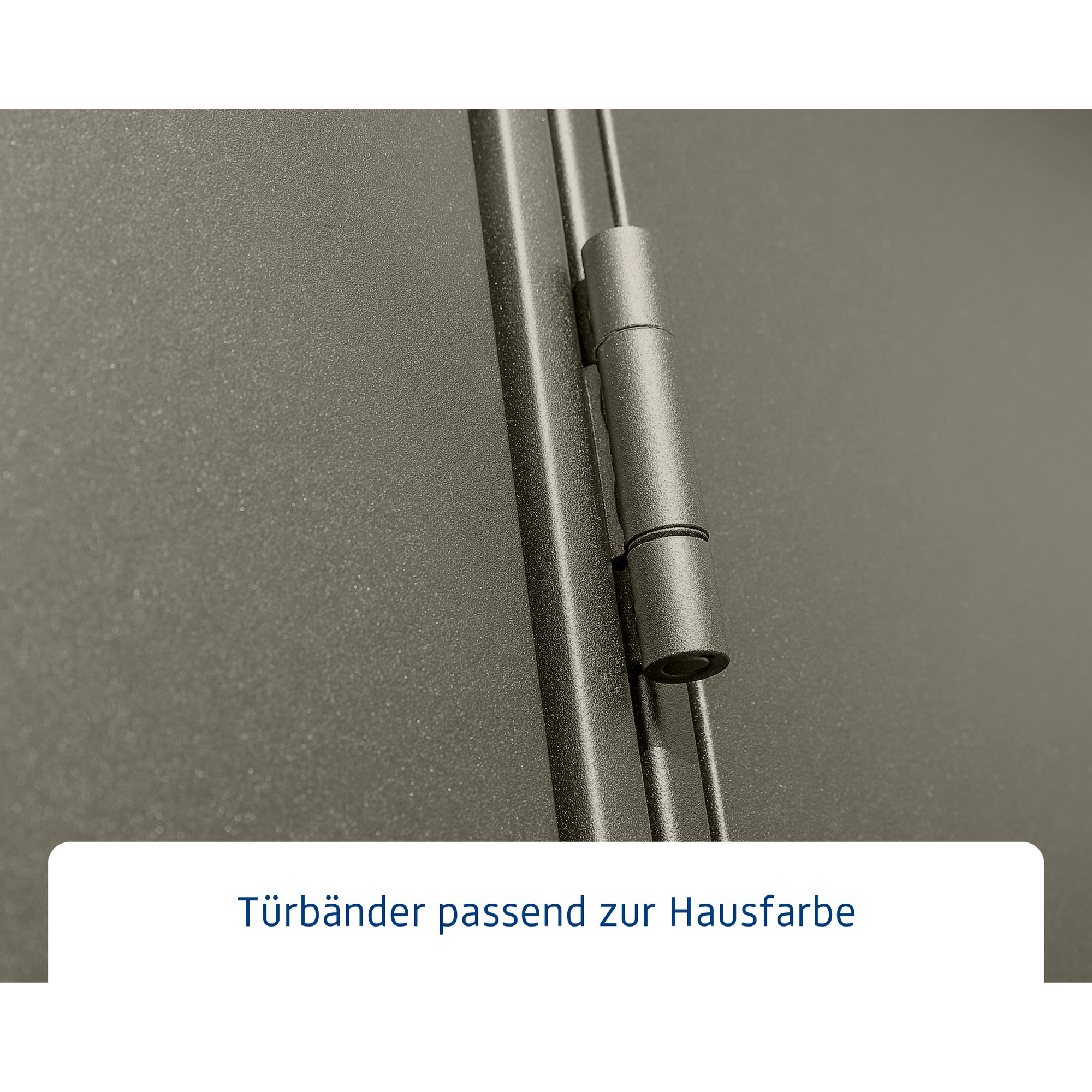 Türbänder in Quarzgrau