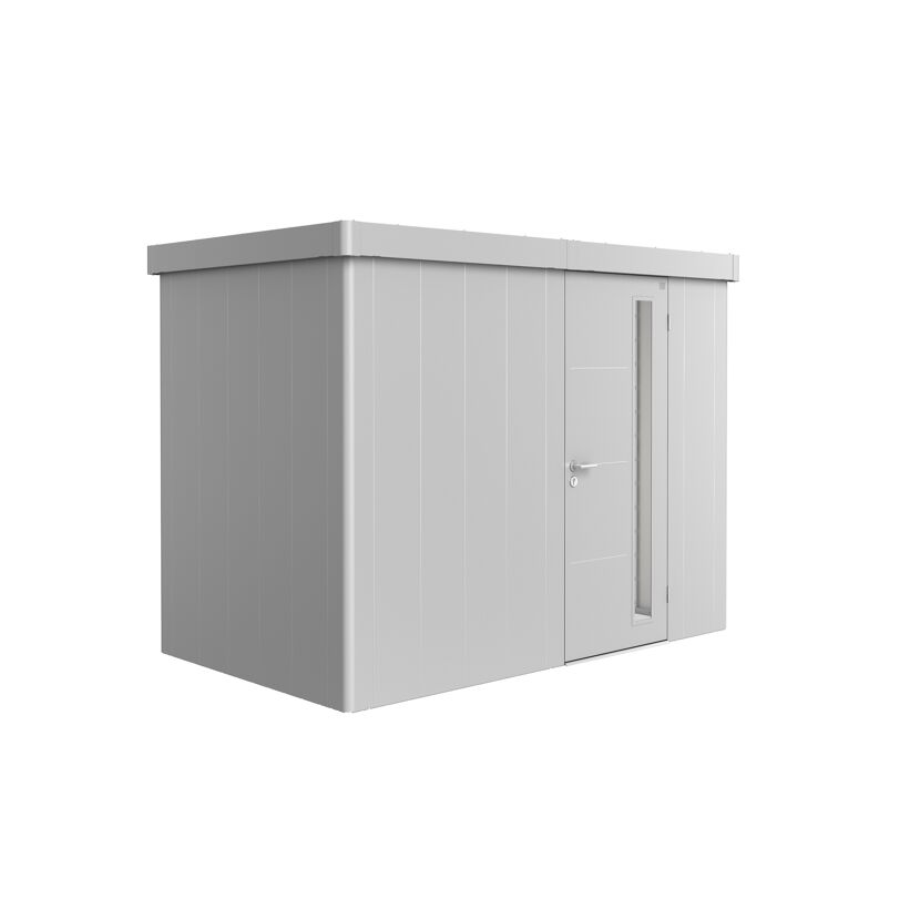 Gerätehaus 'Neo 1C' silber-metallic 292 x 180 cm mit Standardtür