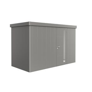 Gerätehaus 'Neo 1D' quarzgrau-metallic 348 x 180 cm mit Standardtür