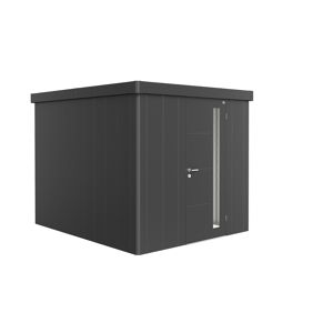 Gerätehaus 'Neo 3B' dunkelgrau-metallic 236 x 292 cm mit Standardtür