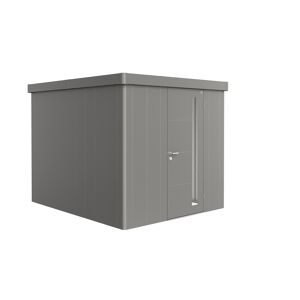 Gerätehaus 'Neo 3B' quarzgrau-metallic 236 x 292 cm mit Standardtür
