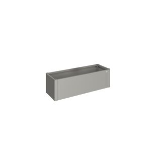 Pflanzbeet 'Belvedere MINI 150' quarzgrau-metallic 152 x 53 x 45 cm