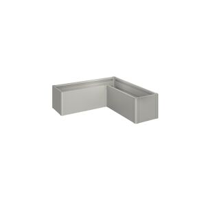Pflanzbeet 'Belvedere MINI L150' quarzgrau-metallic 152 x 152 x 45 cm