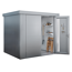 Gerätehaus 'Neo 4B' silber-metallic 236 x 348 cm mit Standardtür