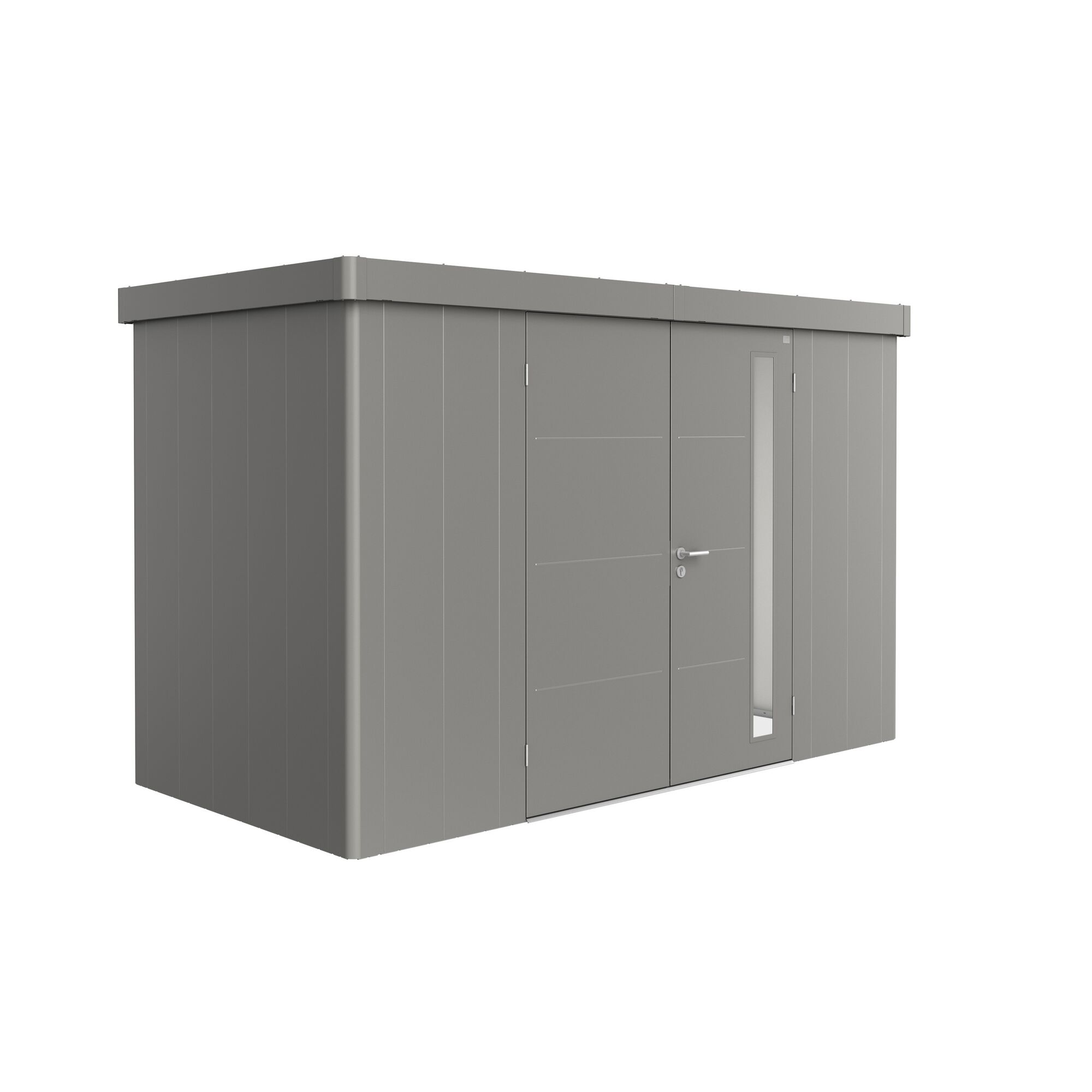 Graues Gartenhaus GH Neo 1D DT