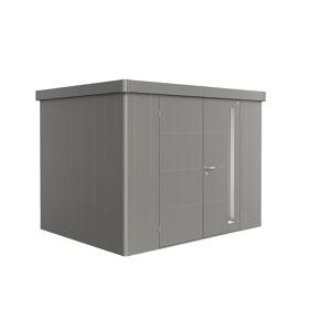 Gerätehaus 'Neo 2C' quarzgrau-metallic 292 x 236 cm mit Doppeltür