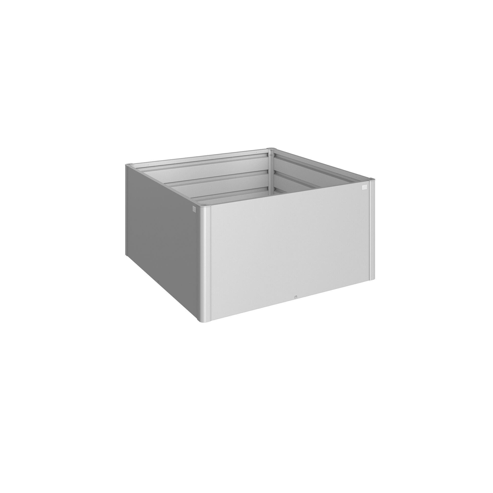 Metall Hochbeet silber