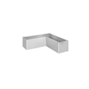 Pflanzbeet 'Belvedere MINI L150' silber-metallic 152 x 152 x 45 cm