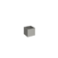 Pflanzbeet 'Belvedere MINI 50' quarzgrau-metallic 53 x 53 x 45 cm