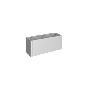 Pflanzbeet 'Belvedere MIDI 150' silber-metallic 152 x 53 x 61 cm