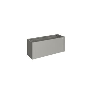 Pflanzbeet 'Belvedere MIDI 150' quarzgrau-metallic 152 x 53 x 61 cm