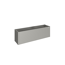 Pflanzbeet 'Belvedere MIDI 200' quarzgrau-metallic 201 x 53 x 61 cm