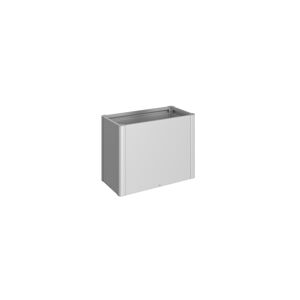 Pflanzbeet 'Belvedere MAXI 100' silber-metallic 102 x 53 x 77 cm