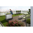 Pflanzbeet 'Belvedere MAXI 100' silber-metallic 102 x 53 x 77 cm